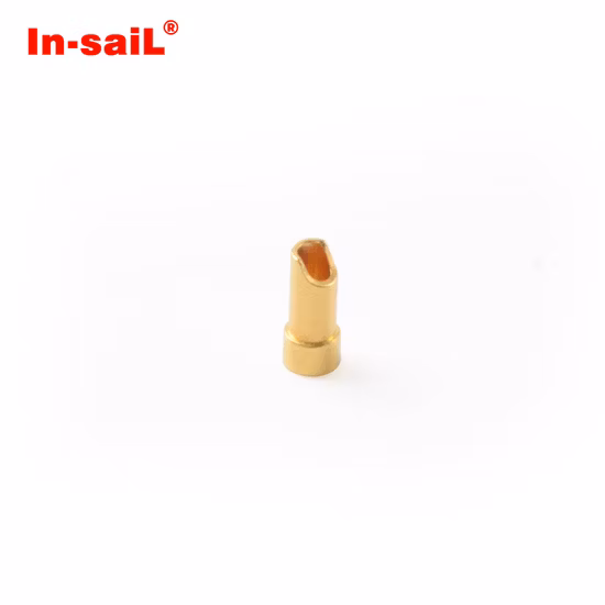 O terminal do conector fixa o Pin a mola chapeado ouro de bronze de SMT Pogo